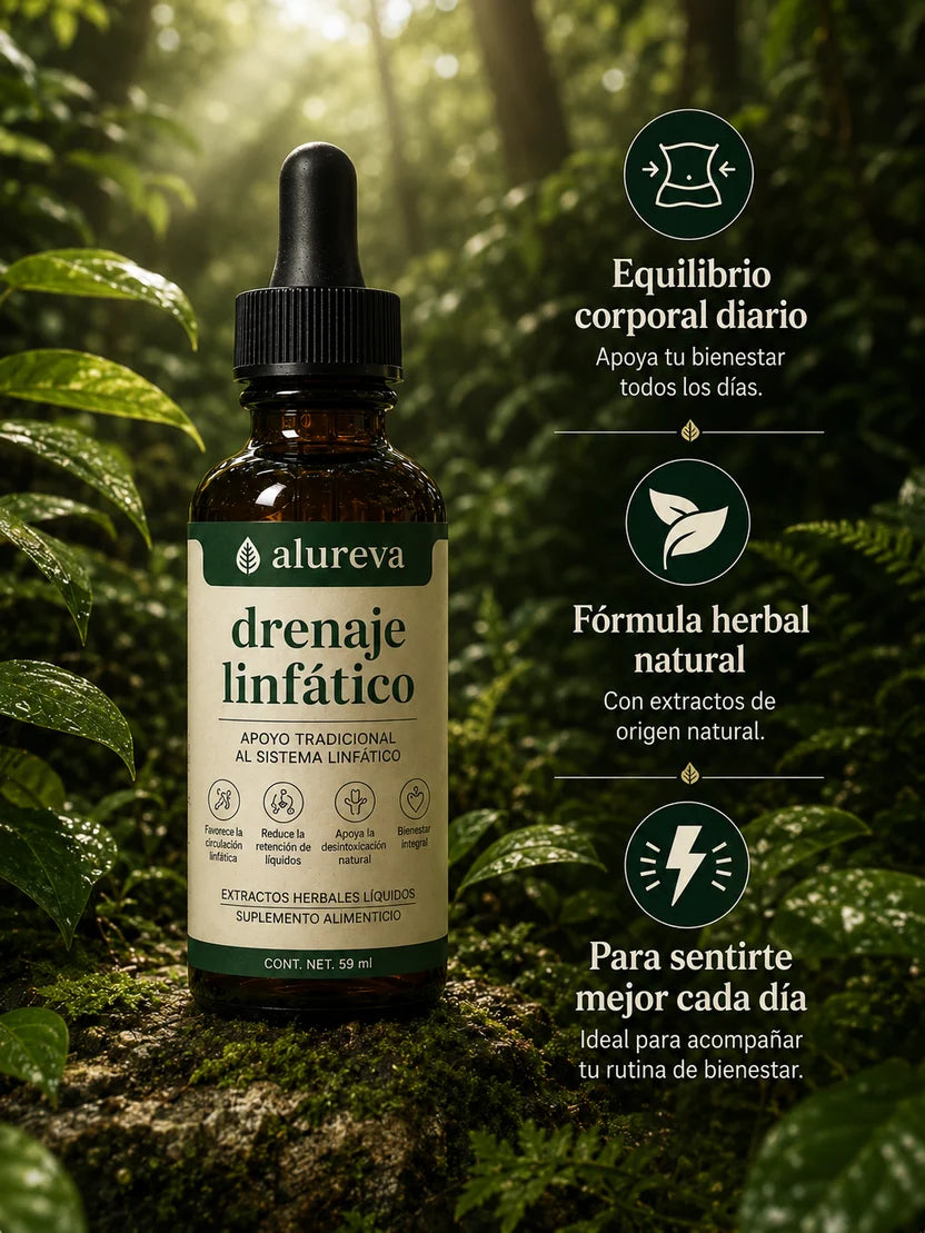 Aureva Care® Gotas para Drenaje Linfático