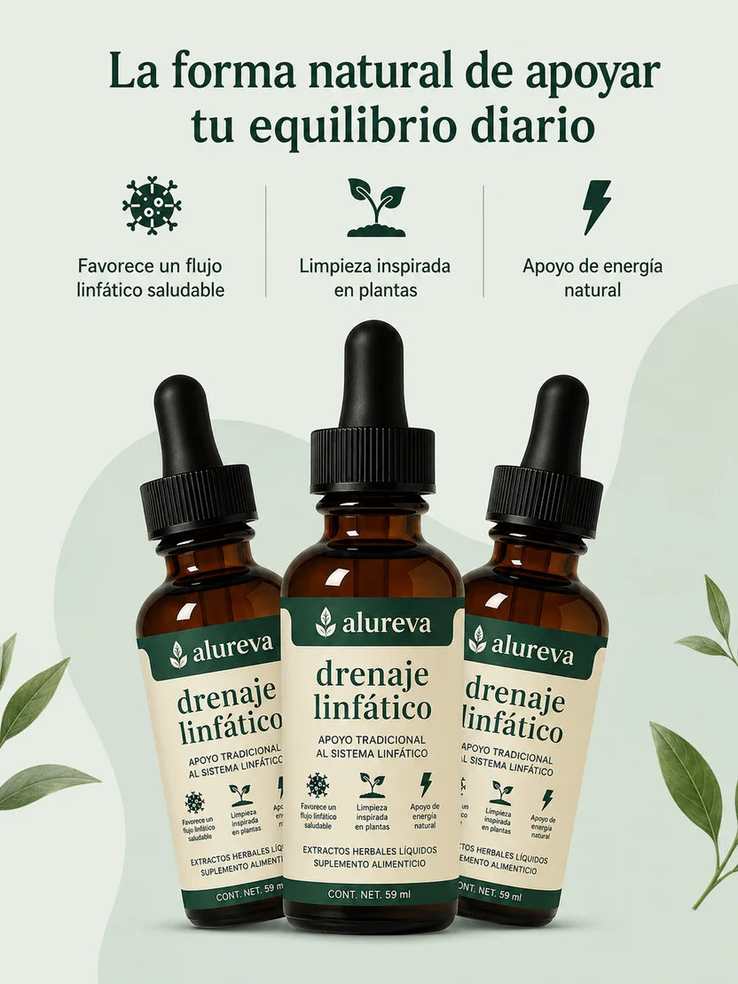 Aureva Care® Gotas para Drenaje Linfático