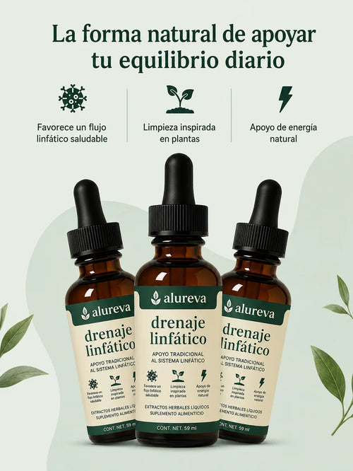 Aureva Care® Gotas para Drenaje Linfático